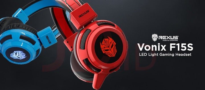 3. Rexus Vonix F15S Wireless Gaming Headset