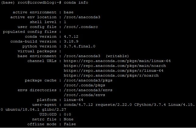 How to Install Anaconda Python on Ubuntu VPS 11