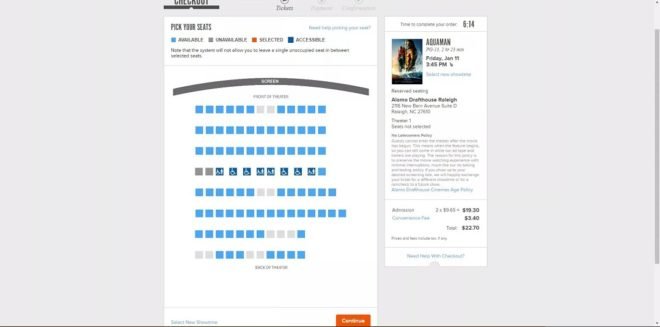 Fandango-website-how-to-book-movie-ticket