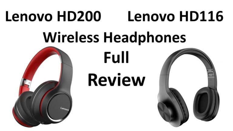 Lenovo HD200 & HD116 Wireless Headphones Review