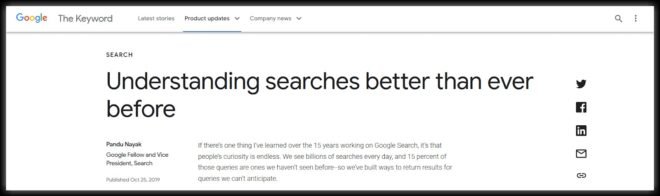 Latest Google Algorithm Update for SEO in 2020 4