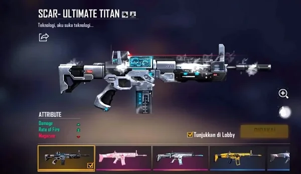 Best Free Fire Weapon Skins 2021 2