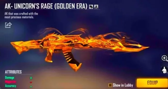 Best Free Fire Weapon Skins 2021 11